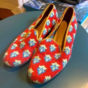 Stubbs & Wootton needlepoint loafers